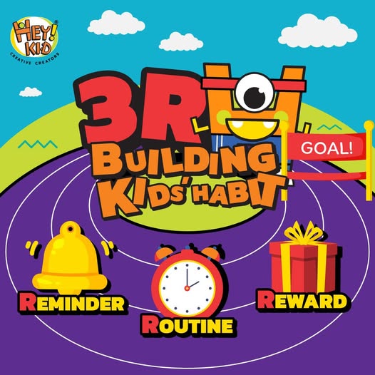 “3R” Building Kids’ Habit